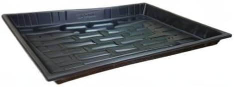 Growing Trays, 1020 Plant Nursery Trays Heavy Duty Seed Starter Flat Seedling Tray for 72/128 Cell Plug Tray Transplant Growing Microgreens (21"×11", 10 Pack, 1.6" Deep, Without Holes)