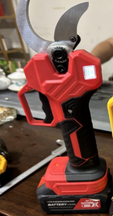 Electric Pruning Shears -1000W Brushless Motor Cutting 2 inch Diameter Professional Gardening Electric Shears,Heavy Duty Branch Pruner,2 * 2000mAh Batteries,2*Sk7 Blades, Perfect for Tree Trimming