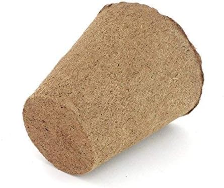 Daniel's Plants 3" Naked Pots | Natural Plantable Seed Starter Pots | OMRI-Listed Biodegradable for Seedlings | Enhanced Drainage & Aeration | Earth Friendly - Peat Free (60, 3" Round)