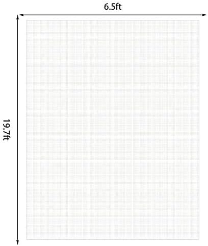 Alpurple Winter Plant Covers Freeze Protection - 19.6 x 6.5 Feet Warm Rectangle Plant Protection Cover, Frost Cloth Blanket Protecting Fruit Tree Potted Plants from Freezing Animals Eating