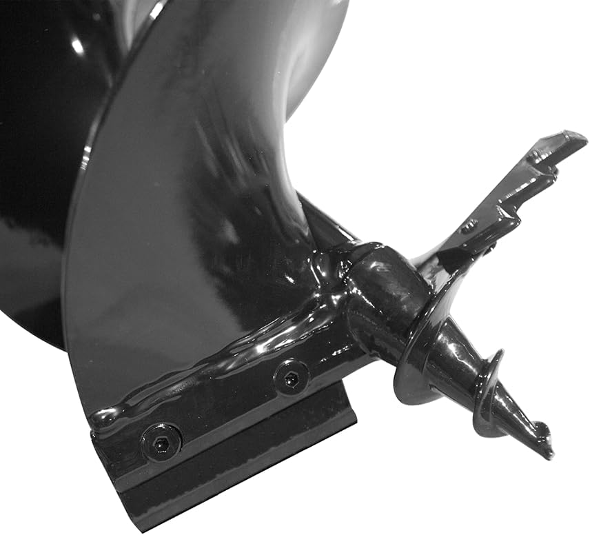 Fenceline 52cc Gas Powered Earth Auger Combo w/Double Spiral Auger Drill Bit EPA Compliant