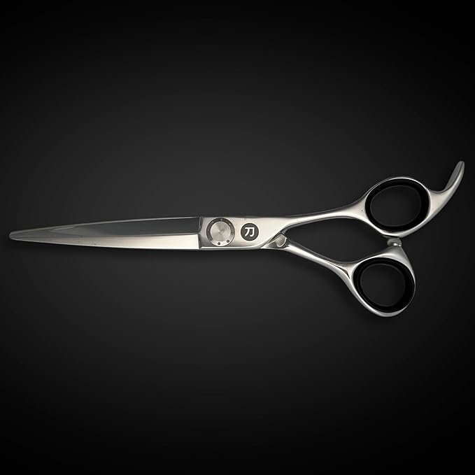Saki Shears Tanto Professional 6.5" Hair Cutting Shears - Extremely Sharp Hair Cutting Blades for Fine Hair Cutting - Convex Blades - Japanese Steel Scissors for Salon Use