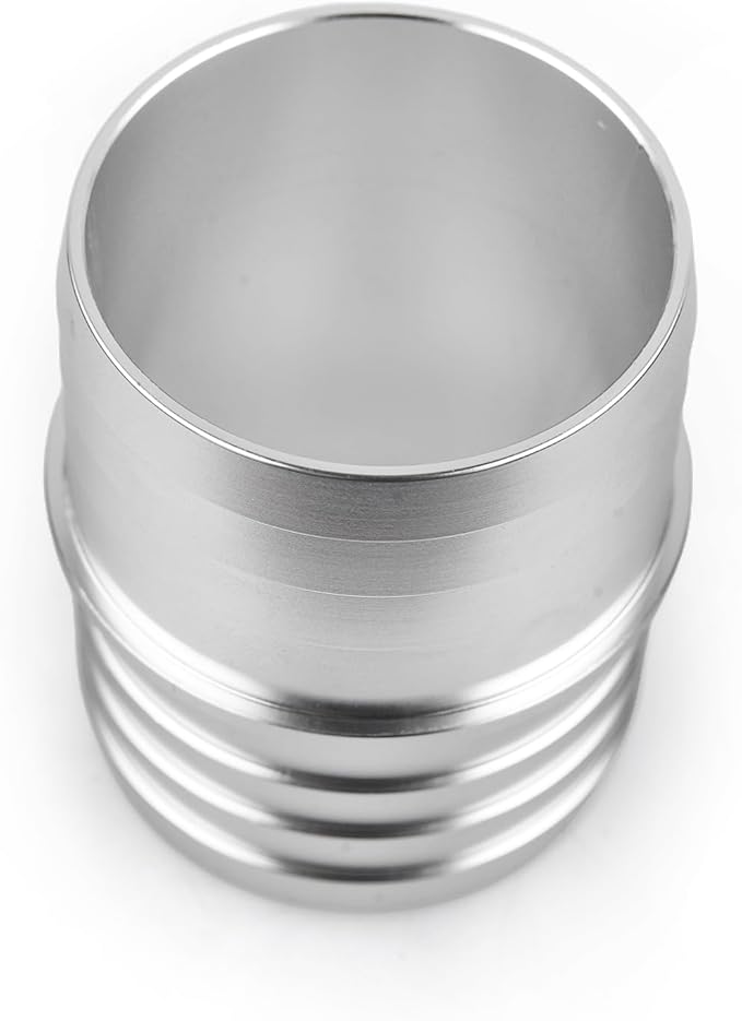 1-1/2" Hose Barb Splice Coupler Repair Fitting Aluminum Adapter 2Pcs