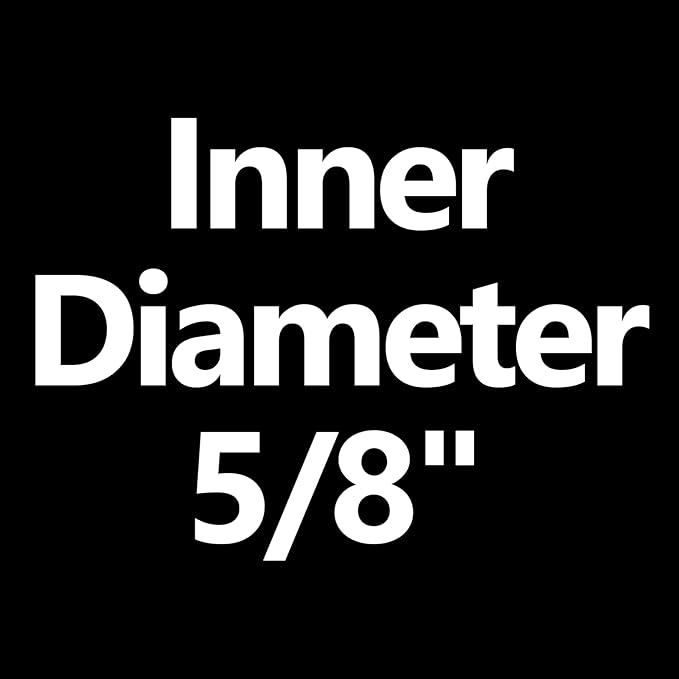 SPECILITE Garden Water Hose 100 ft x 5/8 in Heavy Duty, Flexible and Lightweight, Burst 600 psi, Kink-less Hybrid Rubber Pipe for Backyard, 3/4'' Brass Fittings, Black
