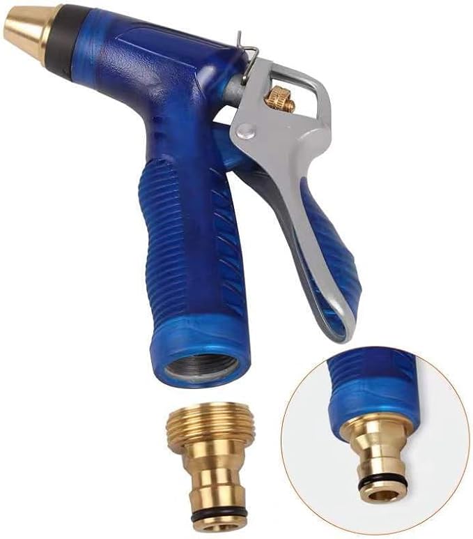 Joywayus 3/4” GHT Male Garden Hose Quick Connect Adapter Brass Connect Fitting(Pack of 4)