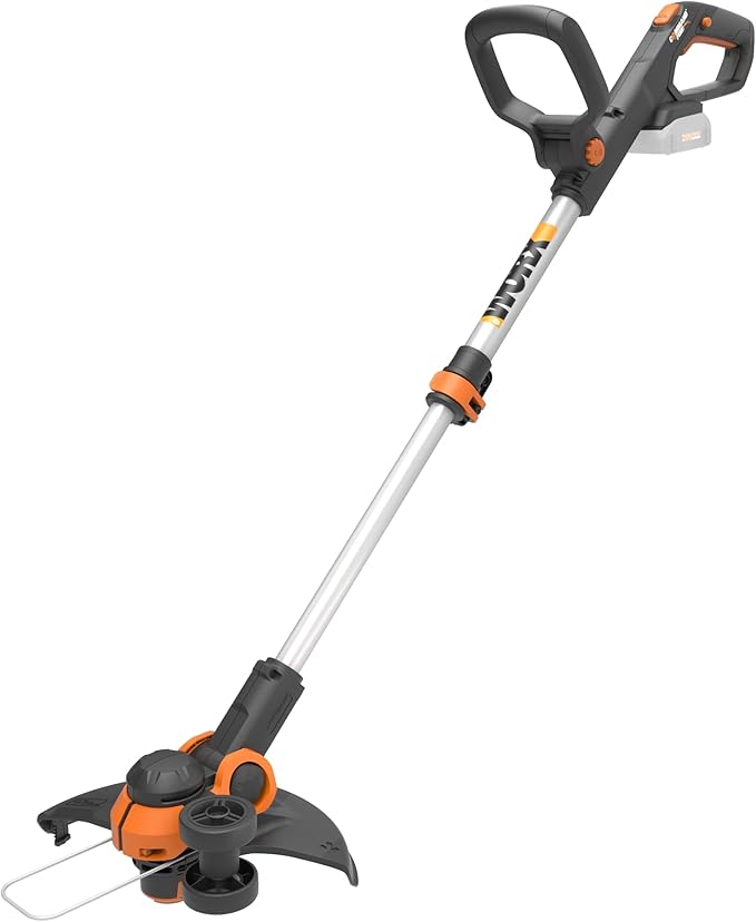 Worx String Trimmer Cordless 3.0 20V PowerShare 12" Edger & Weed Trimmer (Battery and Charger Not Included) WG163.9
