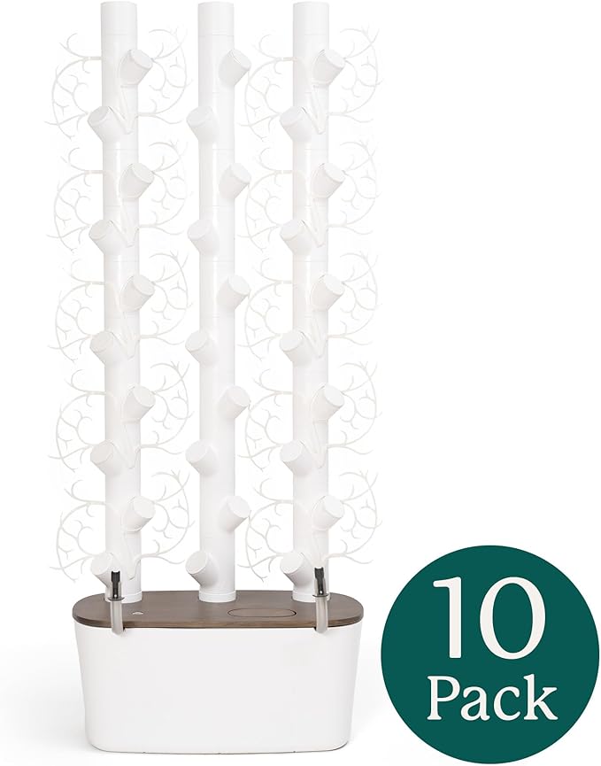 Gardyn Trellis Hydroponics Growing System Accessory That Supports Vining Indoor Plants – 10 Pack (for use with All Gardyn Vertical Indoor Garden Hydroponics Growing Systems and Tower Gardens)