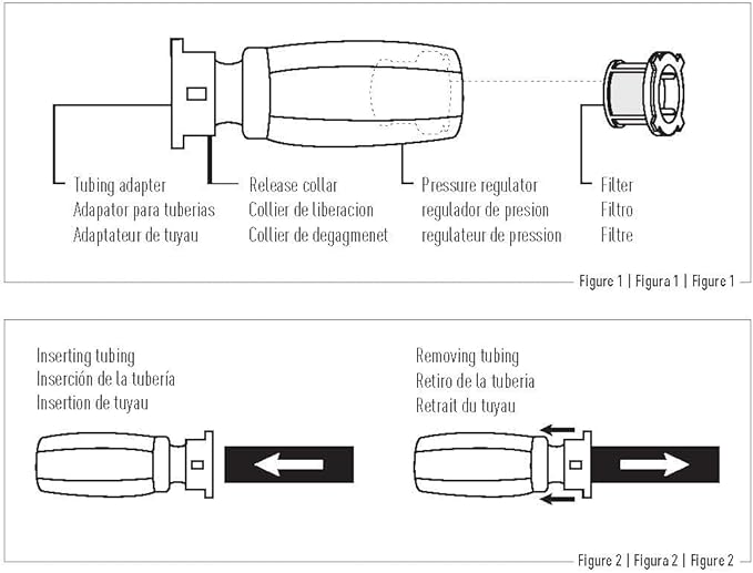 Orbit 62061Z 1-Outlet Programmable Digital Hose Watering Timer & 3-in-1 Filter, Pressure Regulator
