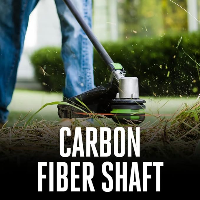 EGO POWER+ String Trimmer, Battery Powered, 15" Trimmer for Weeds and Grass with POWERLOAD, Includes 56V 4.0Ah Battery and Charger - ST1523S