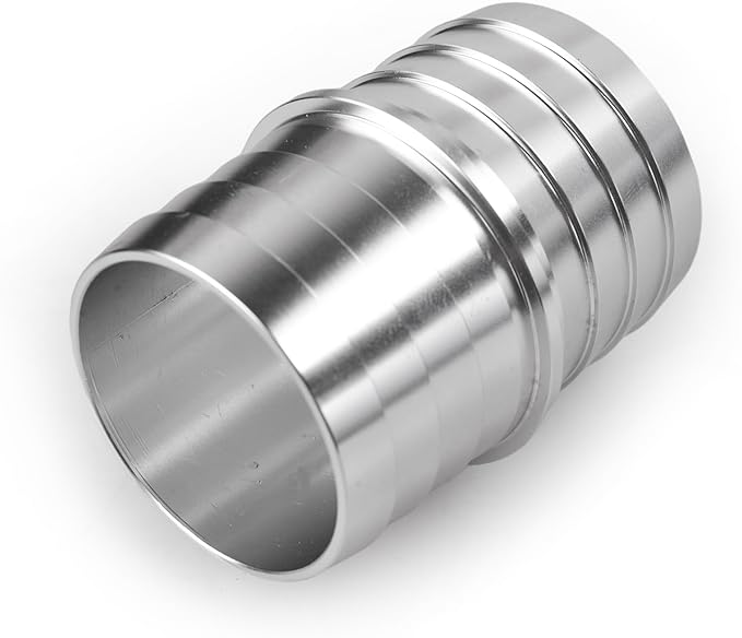 1-1/2" Hose Barb Splice Coupler Repair Fitting Aluminum Adapter 2Pcs