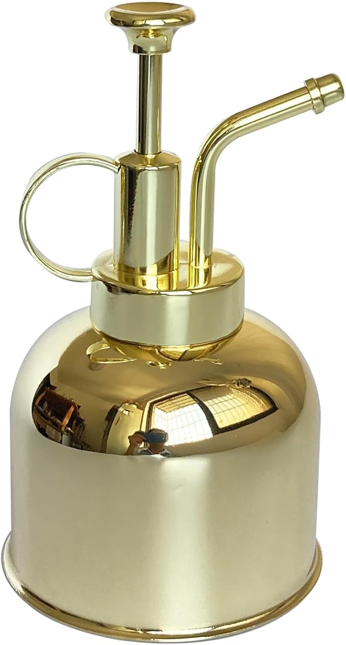 Plant Mister Spray Bottle Stainless Steel Plant Sprayer, Small Watering can Plant Spray Bottle Modern Gardening Tools for Indoor Potted Plants Watering and Spraying