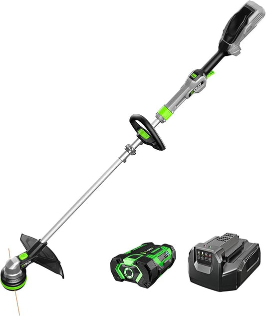 EGO Power+ 56-Volt 15" String Trimmer with POWERLOAD™ with 2.5Ah Battery and 210W Standard Chargers, ST1511T