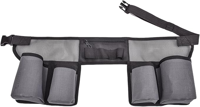 Cleaning Tool Belt, Adjustable Cleaning Bottle Holster Belt, Window Cleaning Belt, Tool Storage Belt With 4 Pockets for Housekeeping Cleaning Caddy, Waist Tools Bag Belt House Cleaning Supplies