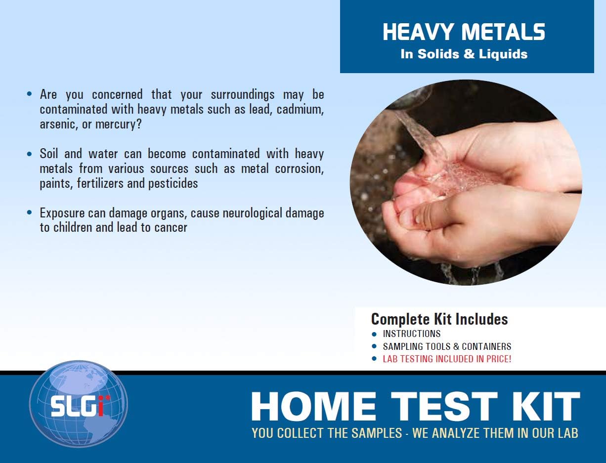 Heavy Metals Test Kit in Ground/Waste Water or Soil 1PK (5 Bus. Days) Schneider Labs