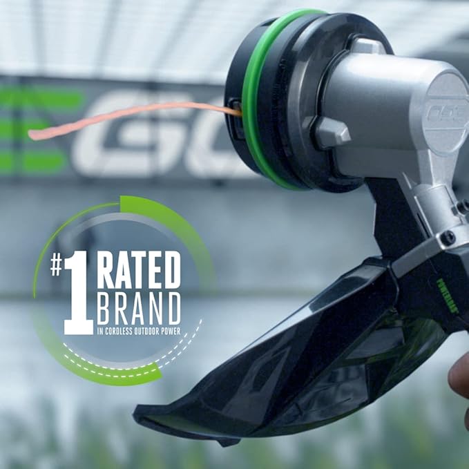 EGO POWER+ String Trimmer, Battery Powered, 15" Trimmer for Weeds and Grass with POWERLOAD, Includes 56V 4.0Ah Battery and Charger - ST1523S