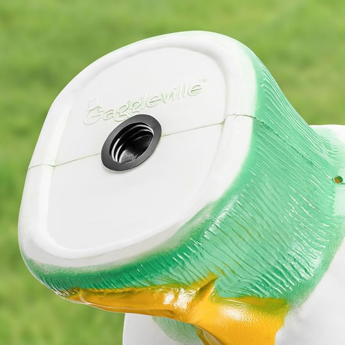 Fox Valley Traders Large White Goose, Plastic Garden Décor, 23” High