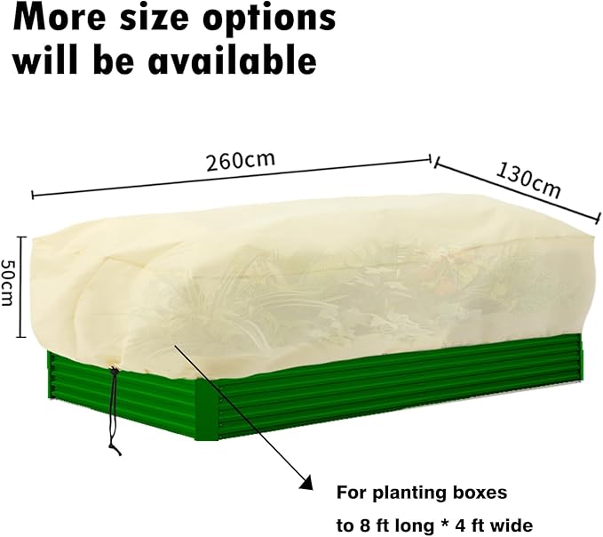Rectangular Plant Protection Cover, Winter Outdoor Garden Plant Frost Protection Blanket, Plant Frost Protection Cover, Plant Protection Wrap Cover, 1 Piece, 102 x 51 x 19.7 Inches