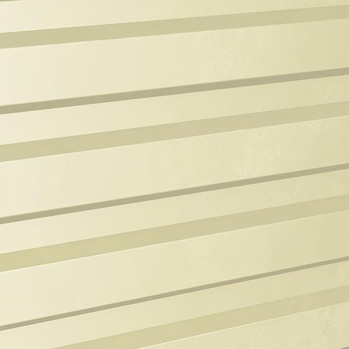 FOOWIN 4pcs 6x3x2ft Galvanized Raised Garden Bed, Planter Raised Garden Boxes Outdoor, Large Metal Raised Beds for Gardening, Garden Bed for Vegetables, Flowers, Herb,269 Gallon Capacity, Cream Yellow