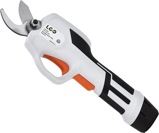 LIGO Cordless Pruning Shears for Thick Stems | 7.2V Fast-Charging Battery Trims 0.98" Branches | Safety Lock & Non-Slip Handle | Rose/Bush/Shrub Trimmer, with Removable Battery
