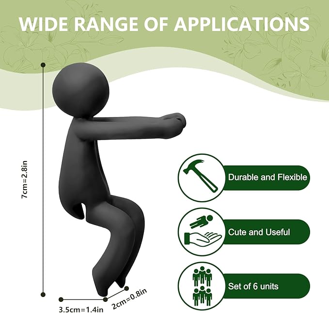 Plant Propagation Buddy, 6pcs Plant Propagation Holder, Plant Cutting Holder Plant Support for Sprouts, Propagation Buddy for Indoor Gardens Or for Stems, Shoots and Cuttings
