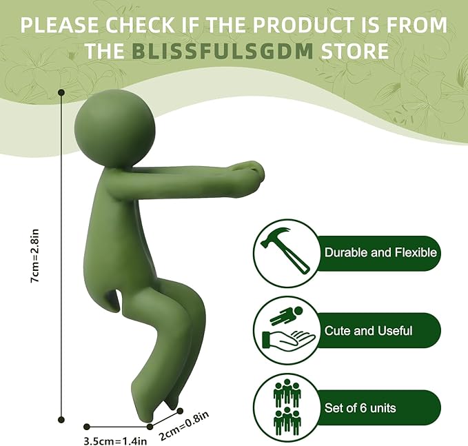 Plant Propagation Buddy, 6pcs Plant Propagation Holder, Plant Cutting Holder Plant Support for Sprouts, Plant Propagation Friends for Indoor Gardens Or for Stems, Shoots and Cuttings