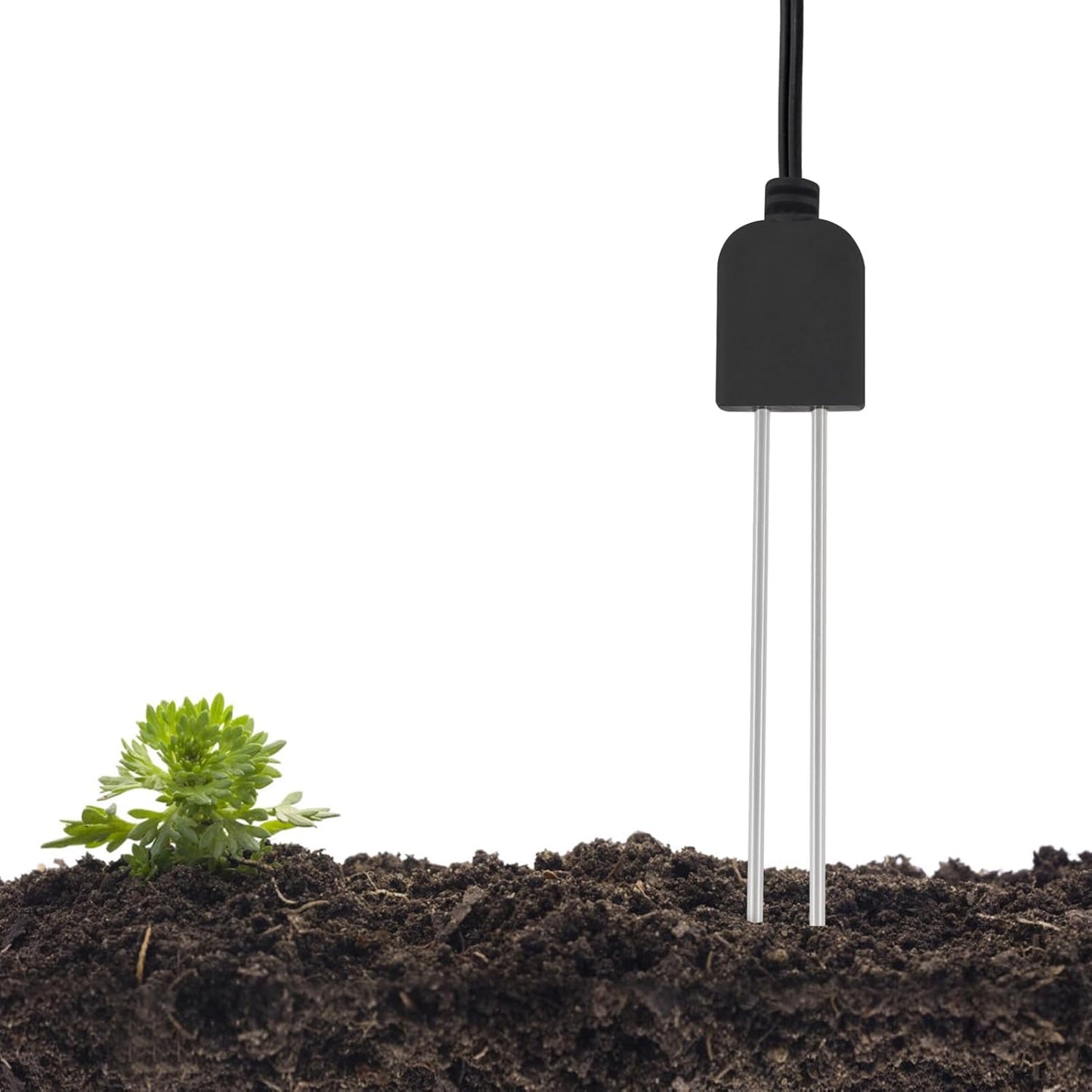 5 Sets Soil Moisture Sensor, Resistive Soil Moisture Meter, Soil Hygrometer Sensor Test Kit with Corrosion Resistant Probe Digital Analog Signal Output for Garden Automatic Watering System