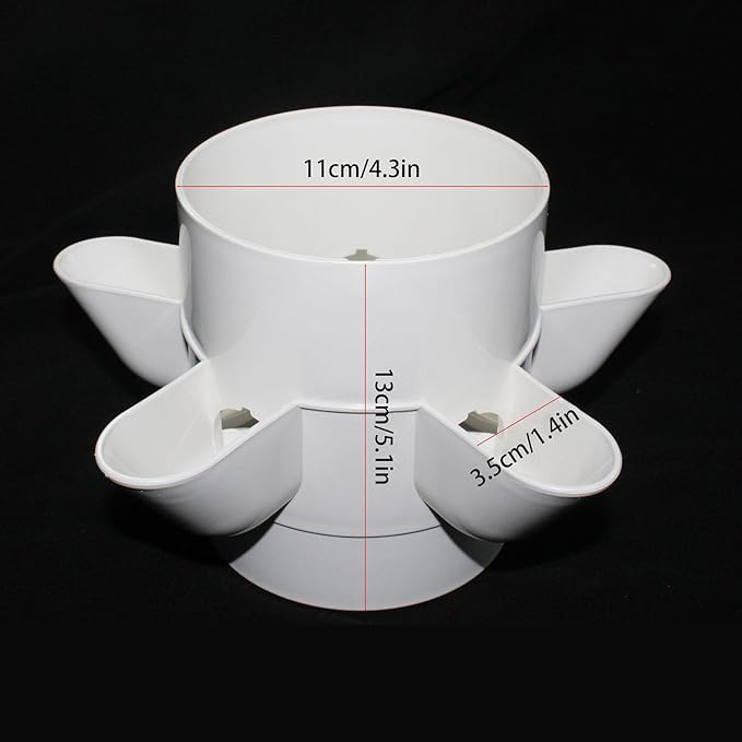 Hydroponics Growing System kit, 25 Pods Vertical Hydroponic Tower for Smart Indoor Home Gardening Lovers Hydroponic Germination Kit