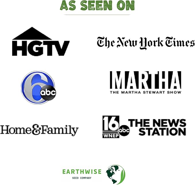 Earthwise Low Grow Alternative Lawn Mix - No Mow - 5lb - Covers 2000sq. ft. (Bare) / 5000sq. ft. (overseed)