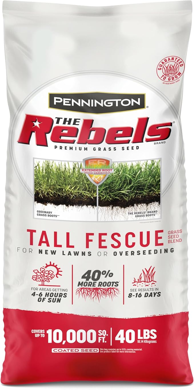 Pennington The Rebels Tall Fescue Grass Seed Mix 40 lb