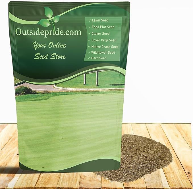 Outsidepride T-1 Creeping Bentgrass Seed - 2 lbs Fine-Bladed, Premium Quality Turf, Grass Seed for Smooth Surface, & High-Traffic Areas, Ideal Grass for Golf Courses Putting Greens, & Fairways