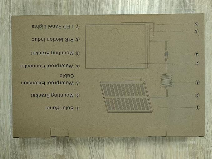 400LED Solar Lights Outdoor, IP67 Waterproof Solar Lights with 16.4ft Cable, 3 Modes & Remote Control Motion Sensor Outdoor Light for Garden, Garage, Patio, Pathway (2 Pack)