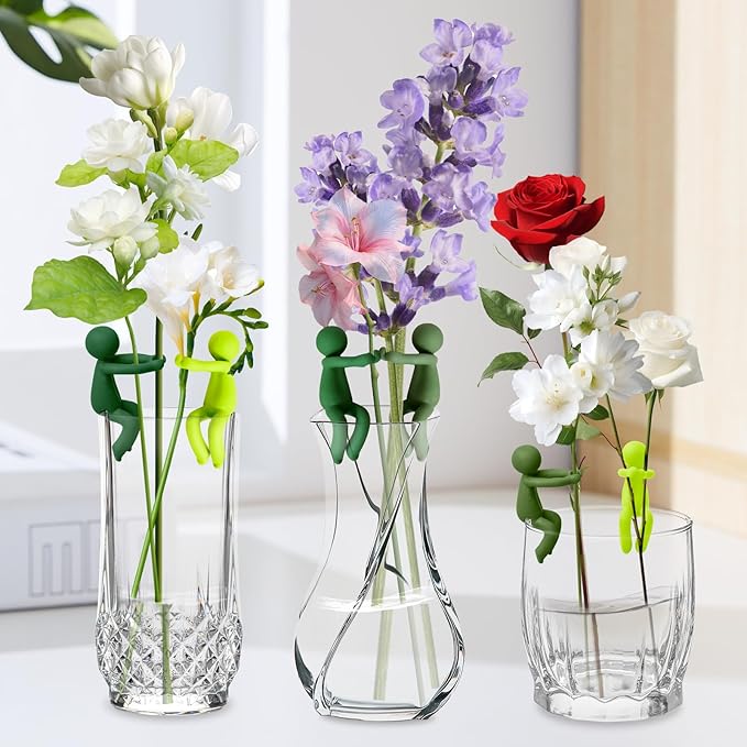 Plant Propagation Buddy, 6pcs Plant Propagation Holder, Plant Cutting Holder Plant Support for Sprouts, Plant Propagation Friends for Indoor Gardens Or for Stems, Shoots and Cuttings