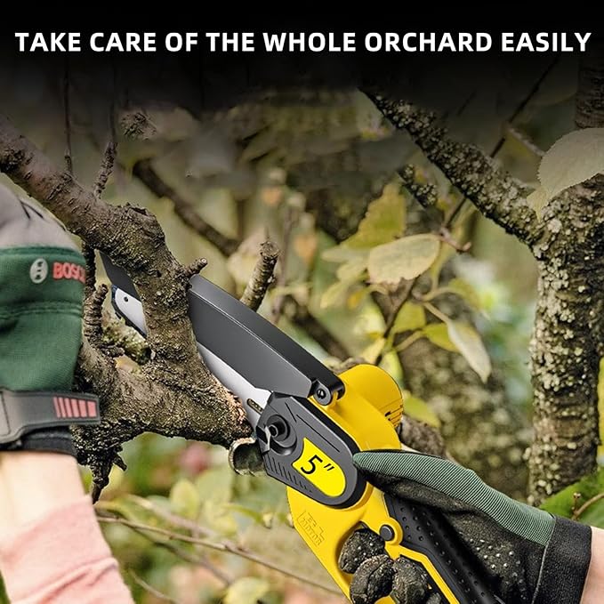 2 Pack 5 Inch Chainsaw Chain Low Kickback 5 Inch Chain Saw Chain Fit For WORX WG324, FASTCRAFT 2020X-L, 5" Replacement Chains Fits for 5" Electric Battery Powered Chainsaw