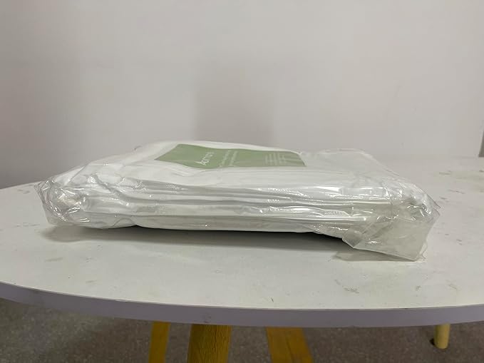 Abimars Thicker Plant Covers Freeze Protection Jacket 2.36 oz/yd², 5'x5' Reusable Winter Plant Covers with Drawstring & Zipper, 2 Pack Light, Porous Fabric for Plant Breathing