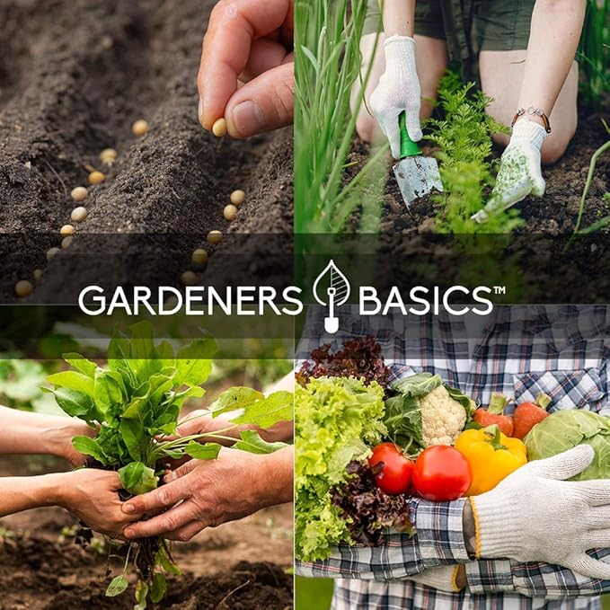 Gardeners Basics Survival Vegetable Seeds Garden Kit Over 16,000 Seeds Non-GMO and Heirloom, Great for Emergency Bugout Survival Gear 35 Varieties Seeds for Planting Vegetables 35 Free Plant Markers