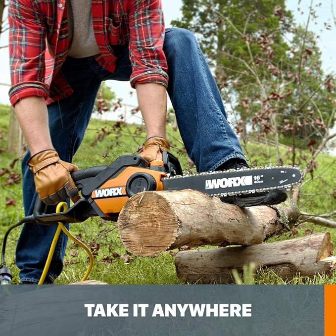 Worx WG303.1 14.5 Amp 16" Electric Chainsaw