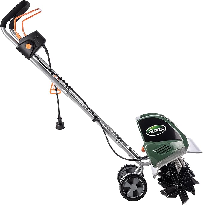 Scotts Outdoor Power Tools TC71420S Tiller, 20-Inch, 14-Amp, Green
