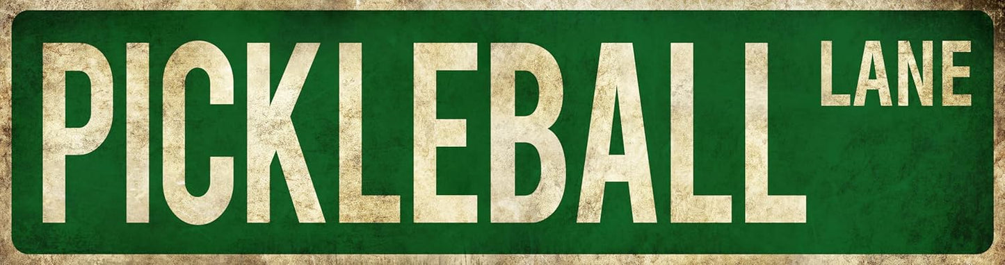 Pickleball Gifts for Men and Women Funny Pickleball Wall Decor Sign Pickleball Accessories for Birthday Holiday Christmas Gift for Players and Fans