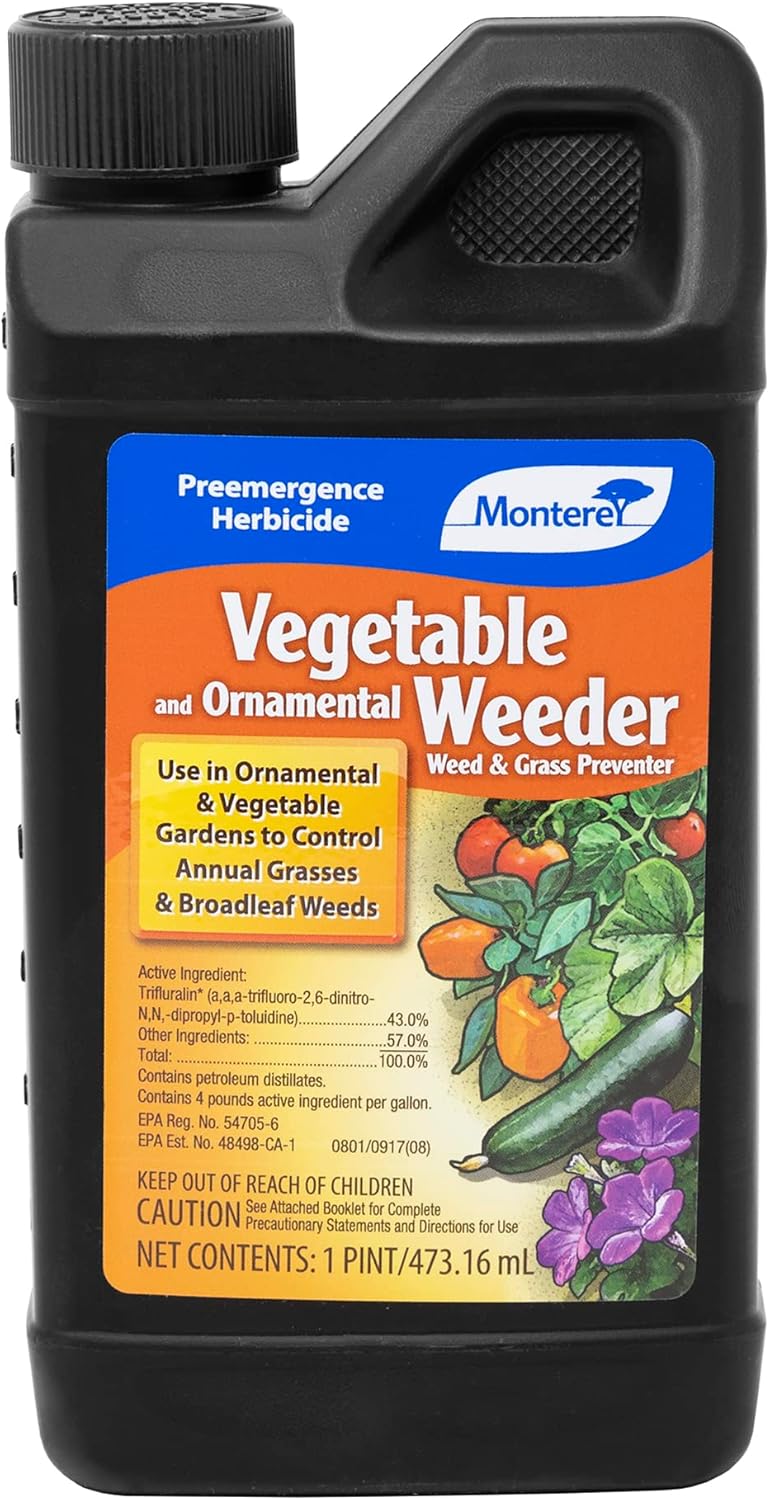 Monterey LG 5145 Vegetable and Ornamental Weeder, One Pint, 16 Oz.