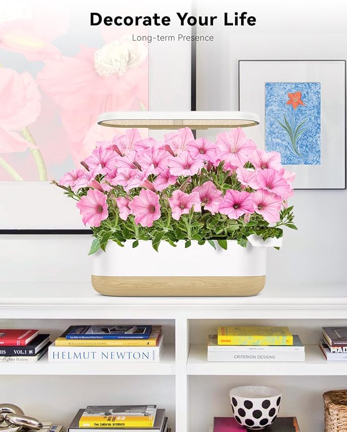 LYKOCLEAN 24 Pods Flower Seed Kit Compatible with AeroGarden Hydroponics Growing System, Indoor Garden Starter Set with Lavender, Sunflower, Petunia and Marigold