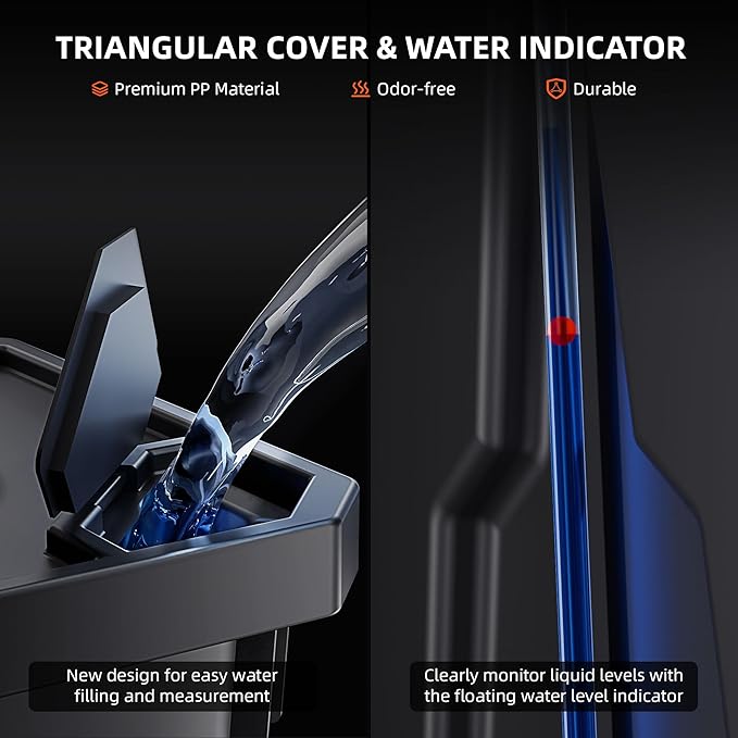 Spider Farmer DWC Hydroponics Grow System with 7-Gallon Deep Water Culture, New Triangular Cover Design, Recirculating Drip Garden System with Top Drip Kit, 15W Air Pump, 4 Buckets