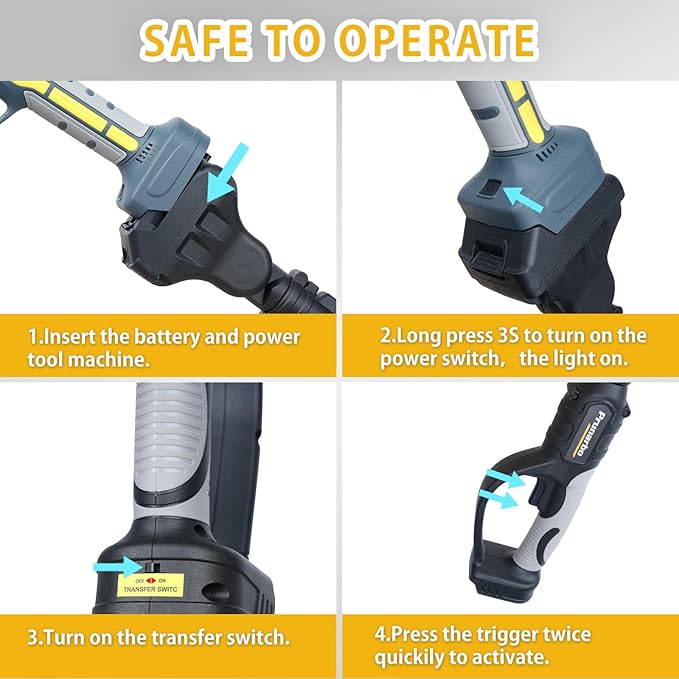 Extendable Pole for Cordless Electric Pruning Shear, Telescopic Pole 4.2-8.2 ft Extension for Gardening Tree Pruner Extended Cutting Reach for Professional Battery Secateurs Heavy Duty