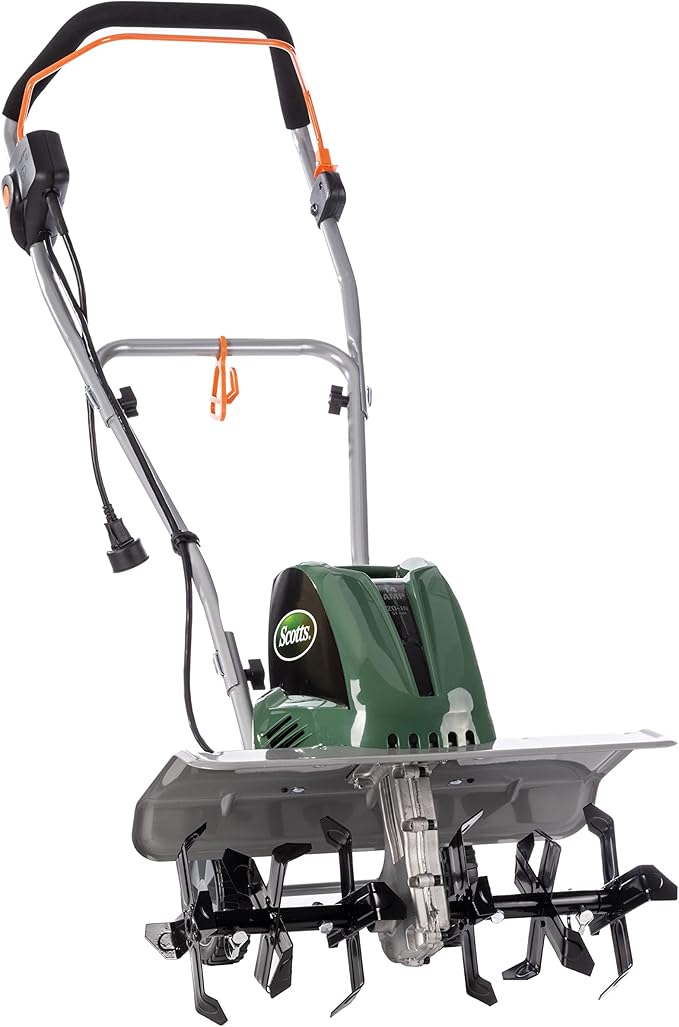 Scotts Outdoor Power Tools TC71420S Tiller, 20-Inch, 14-Amp, Green