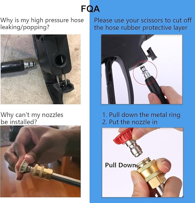 5000PSI Pressure Cleaner 2025 2.8GPM High Power Cleaner with 4 Pressure Nozzle and Soap Bottle for Home, Car Washing, Fence Cleaning, Patio (Navy Blue)