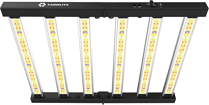 Grow Light FARMLITE LED Grow Lights for Indoor Plants Full Spectrum Growing Light Plant Hanging Growing Lamps Seedling Daisy Chain Dimmable Board 4x4ft Coverage (360watts)