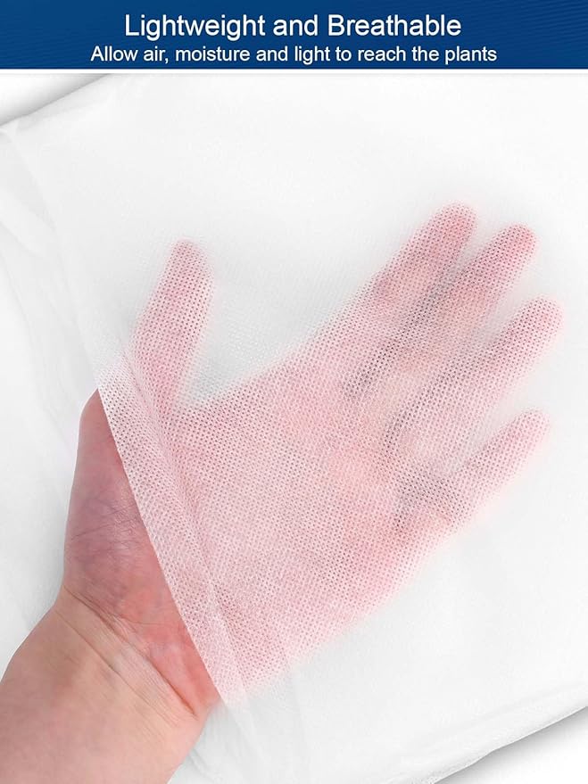 Plant Covers Freeze Protection, 10 ft x 30 ft 1.2oz Frost Blankets for Outdoor Plants in Winter, Floating Row Cover for Vegetable Garden, Frost Cloth Plant Freeze Protection