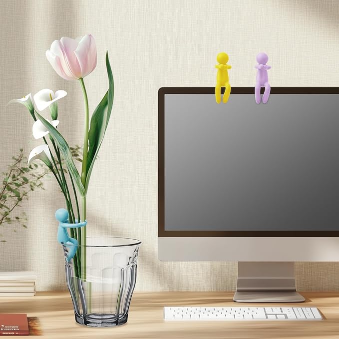 BlissfulTime Plant Propagation Buddy, 6pcs Propagating Holders, Plant Cutting Holder Plant Support for Sprouts, Propagation Buddy for Indoor Gardens or for Stems, Shoots and Cuttings