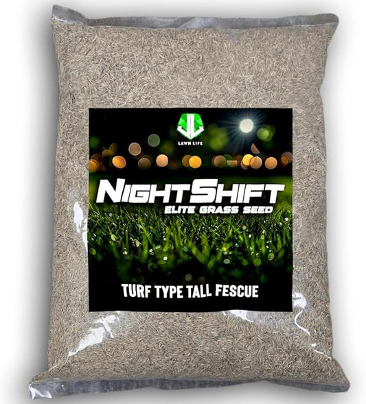 NightShift (Formerly Blackout) Turf Type Tall Fescue Grass Seed (25 lbs)