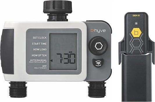Orbit 24637 B-hyve XD 2-Port Smart Hose Watering Timer with Wi-Fi Hub