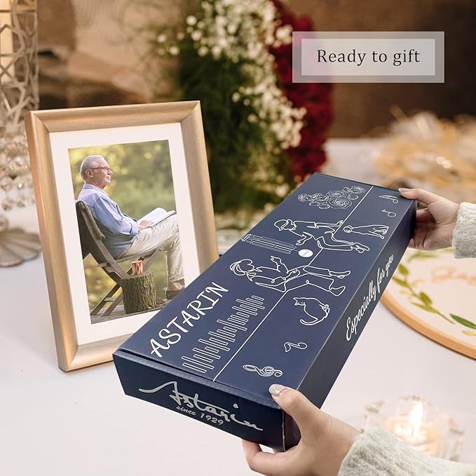 ASTARIN Sympathy Memorial Wind Chimes - Large Deep Tone Outdoor in Memory of Loved Ones - 36 Inch